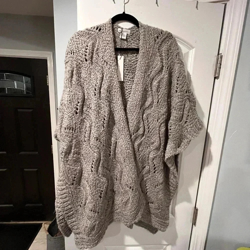 Sole Society Sweater Poncho - OS